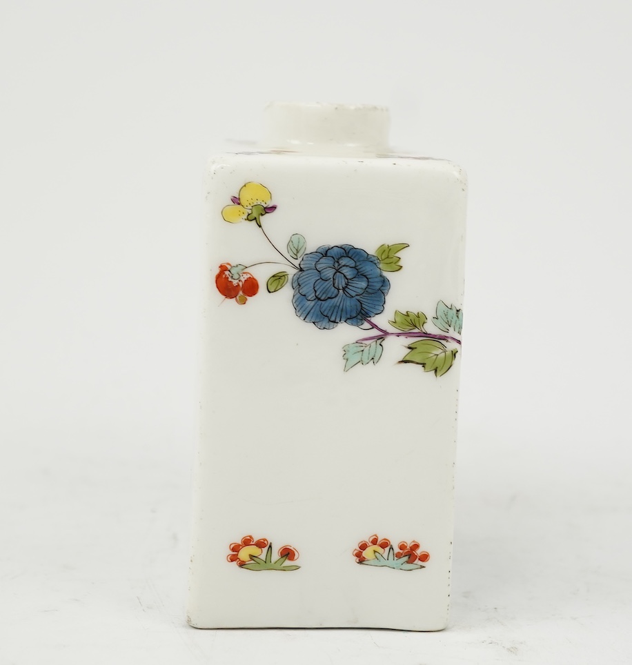 A Meissen kakiemon tea caddy, c.1735